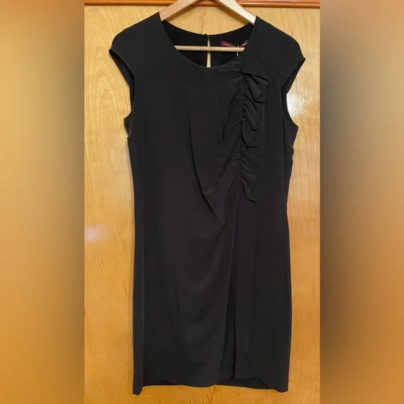New Black Silk cocktail dress with tags - Picture 1 of 4
